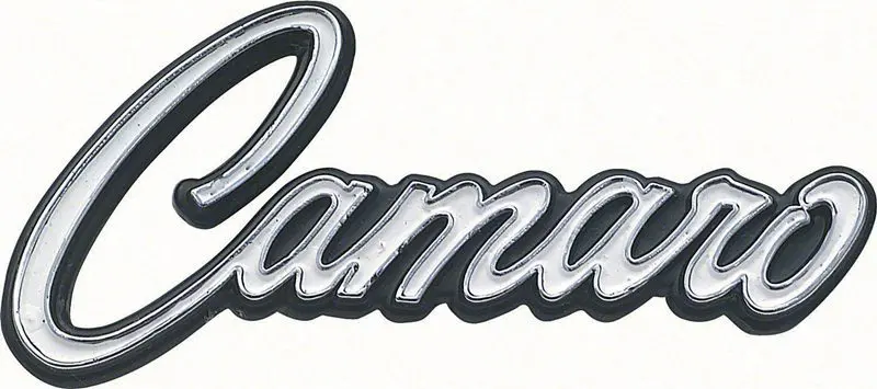 1968-1969 Chevrolet Camaro Door Panel Emblems