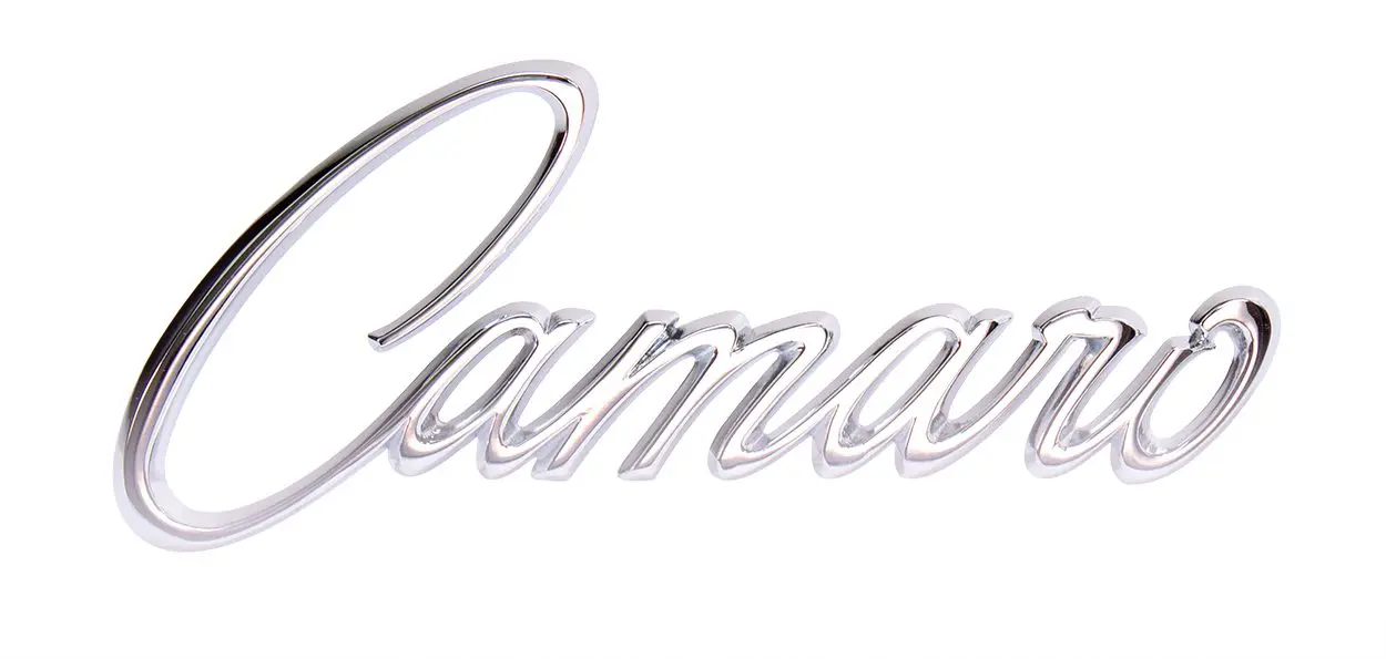 1968-1969 Chevrolet Camaro Fender Emblem Camaro