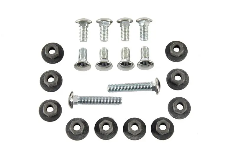 1968-1969 Chevrolet Camaro Front/Rear Chrome Bumper Bolts/Nuts-CHQW-240A