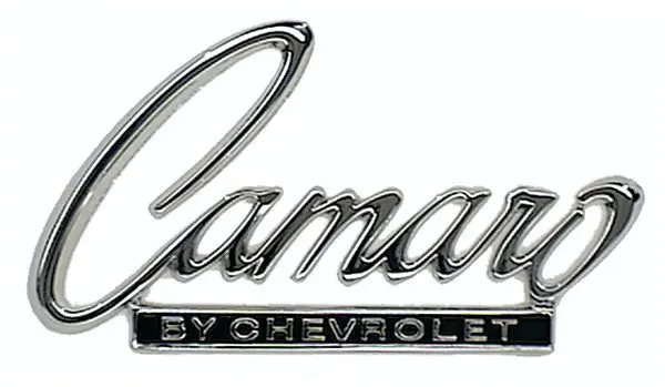 1968-1969 Chevrolet Camaro Header Panel or Trunk Lid Emblem Each
