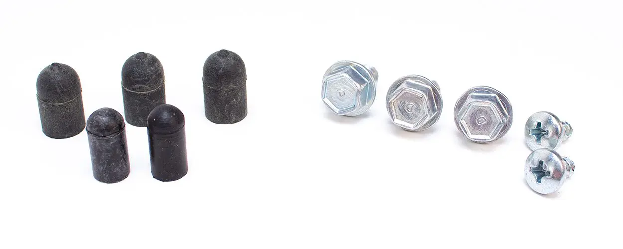 1968-1969 Chevrolet Camaro Headlight Washer Bottle Screws/Cap Kit