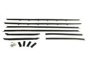 1968-1969 Chevrolet Camaro w/Standard Interior Window Sweeper 8pc Kit-MMPWC2008-16