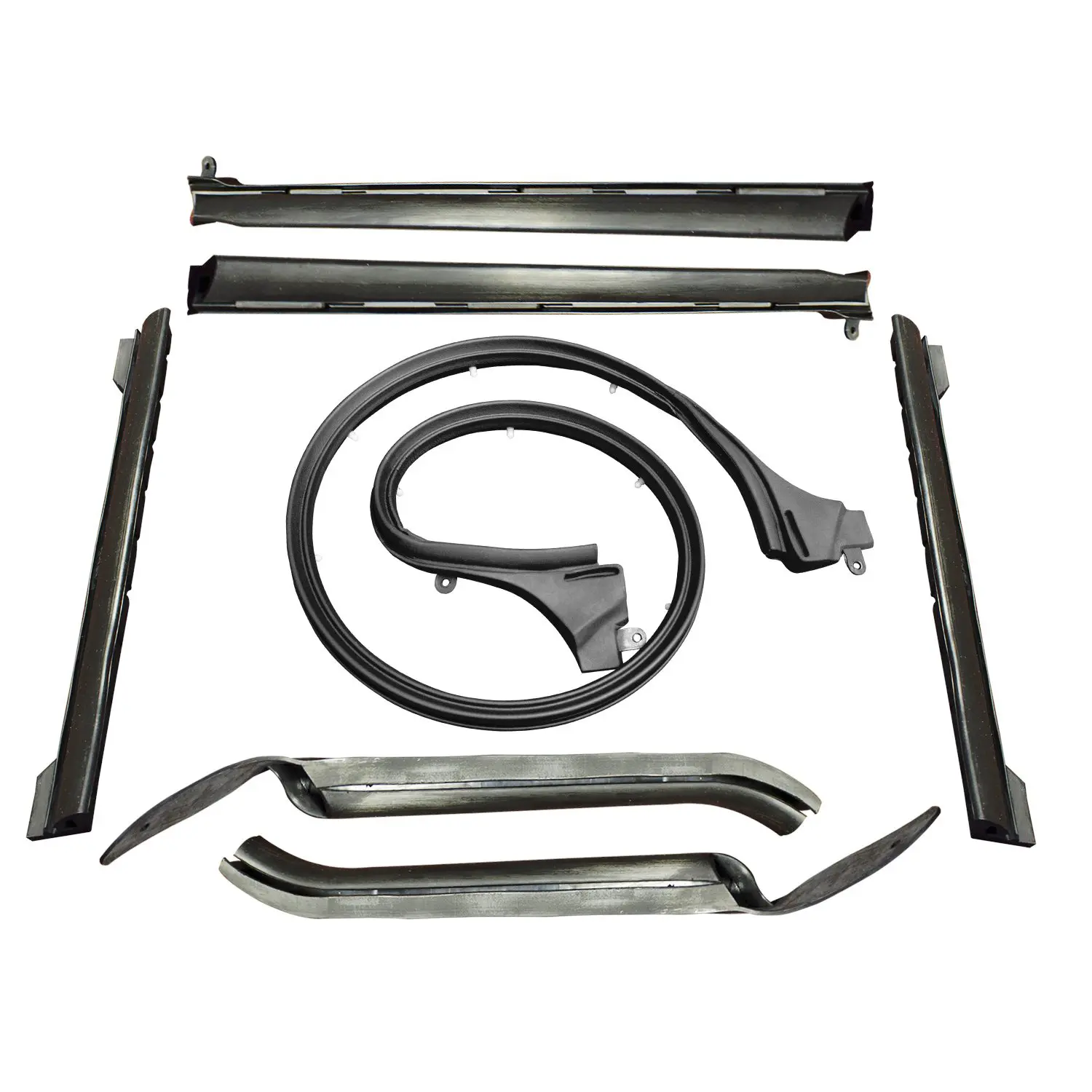 1968-1969 Chevrolet|Pontiac Camaro|Firebird Convertible top-rail 7pc kit-MMPRR1501