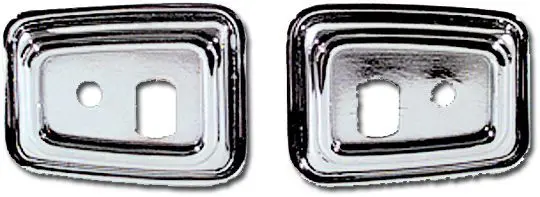 1968-1969 Chevrolet|Pontiac Camaro|Firebird Door Grab Handle Bezels