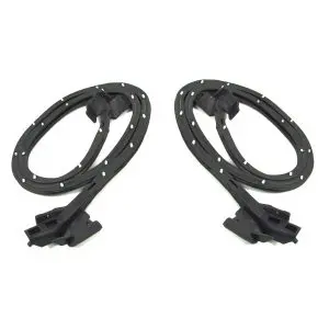 1968-1969 Chevrolet|Pontiac Camaro|Firebird Door Weatherstrip Seal 2 PC Kit - Driver and Passenger-DWP171068