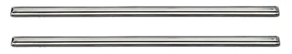 1968-1969 Chevrolet|Pontiac|Oldsmobile Camaro|Chevelle|Nova|Firebird|GTO|Tempest|Cutlass|Bel Air|Biscayne|Caprice|Impala Arm Rest Base Stainless Steel Trim