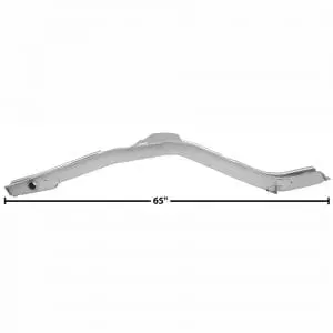 1968-1969 Chevy Camaro Frame Rail Driver Side (LH) 6" Wide Weldthru Primer