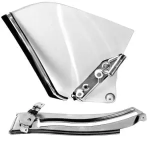 1968-1969 Chevy Camaro or Pontiac Firebird Quarter Window Assembly Passenger Side (RH)