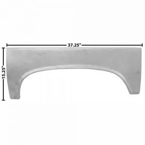 1968-1969 Chevy Chevelle Quarter Lip Patch Driver Side (LH)