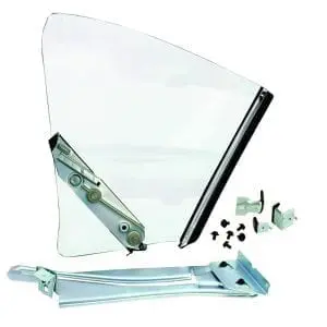 1968-1969 Chevy Chevelle Quarter Window Assembly Driver Side (LH)