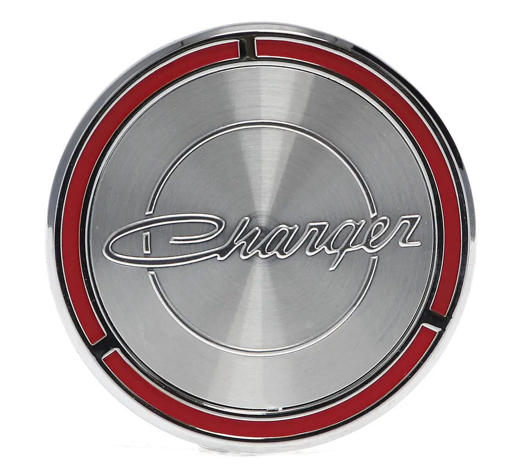 1968-1969 Dodge Charger Upper Door Pad Emblem