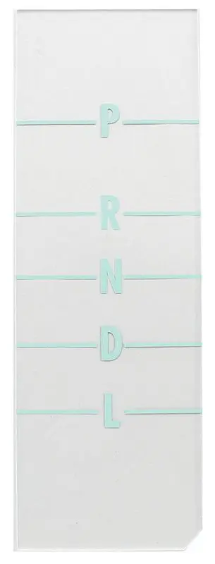 1968-1970 Chevrolet Chevelle|Malibu|El Camino|Monte Carlo Console Shift Indicator Lens