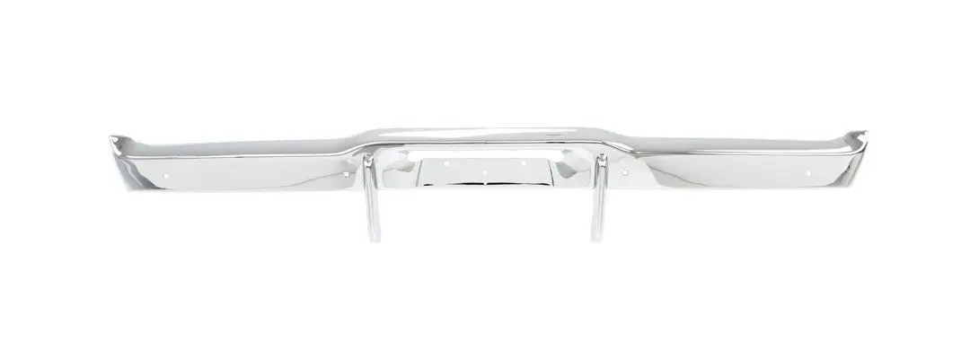 1968-1970 Dodge Charger Premium Rear Bumper Chrome w/Bumperettes-AMD990-2668-1