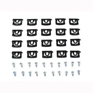 1968-1970 Dodge Charger Rear Window Molding Clip 40 PC Kit-PCK-4051-68