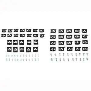 1968-1970 Dodge Charger Windshield and Rear Window Molding Clip Kit-MCK-3740-68