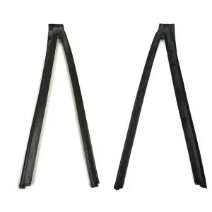 1968-1970 Dodge Coronet Quarter Window Weatherstrip Seal - Driver and Passenger Pair-QWP341168
