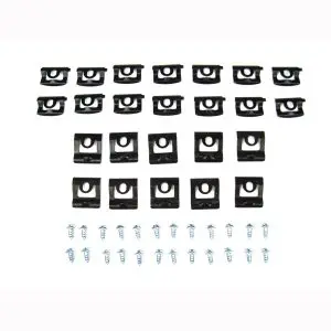 1968-1970 Dodge|Plymouth Charger|Coronet|GTX|Road Runner|Satellite Windshield 48 PC Molding Clip Kit-PCK-715-68
