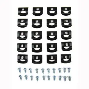 1968-1970 Dodge|Plymouth Coronet|GTX|Road Runner|Satellite Rear Window 40 PC Molding Clip Kit-PCK-4052-68
