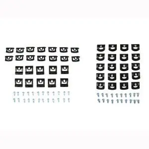 1968-1970 Dodge|Plymouth Coronet|GTX|Road Runner|Satellite Windshield and Rear Window Molding Clip Kit-MCK-3440-68