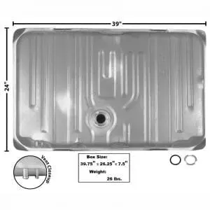 1968-1970 Pontiac GTO Gas Tank w/o Fill Neck