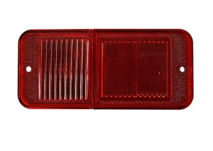 1968-1972 CHEVY-GMC PICKUP REAR SIDE MARKER LIGHT RED UNIVERSAL WO TRIM 0849-633