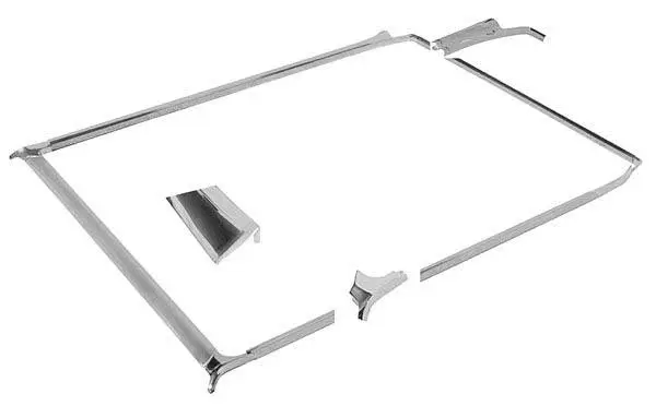 1968-1972 Chevrolet El Camino Bed Surround Molding Kit-P-BK1028