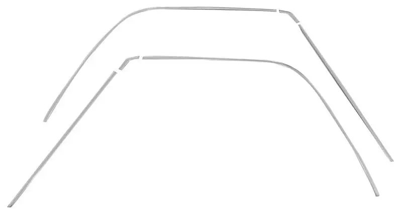 1968-1972 Chevrolet El Camino Roof Drip Molding Kit