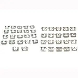 1968-1972 Chevrolet El Camino Windshield and Rear Window Molding Clip Kit-MCK-1211-68