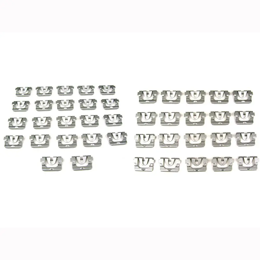 1968-1972 Chevrolet El Camino Windshield and Rear Window Molding Clip Kit-MCK-1211-68