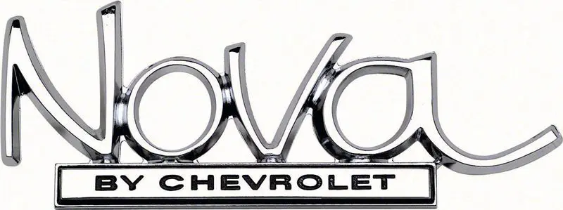 1968-1972 Chevrolet Nova|Chevy II Trunk Emblem