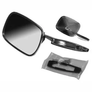 1968-1972 Chevrolet Camaro| Chevelle| El Camino| Impala| Nova Mirror Door Outer Passenger Side(Rectangular)