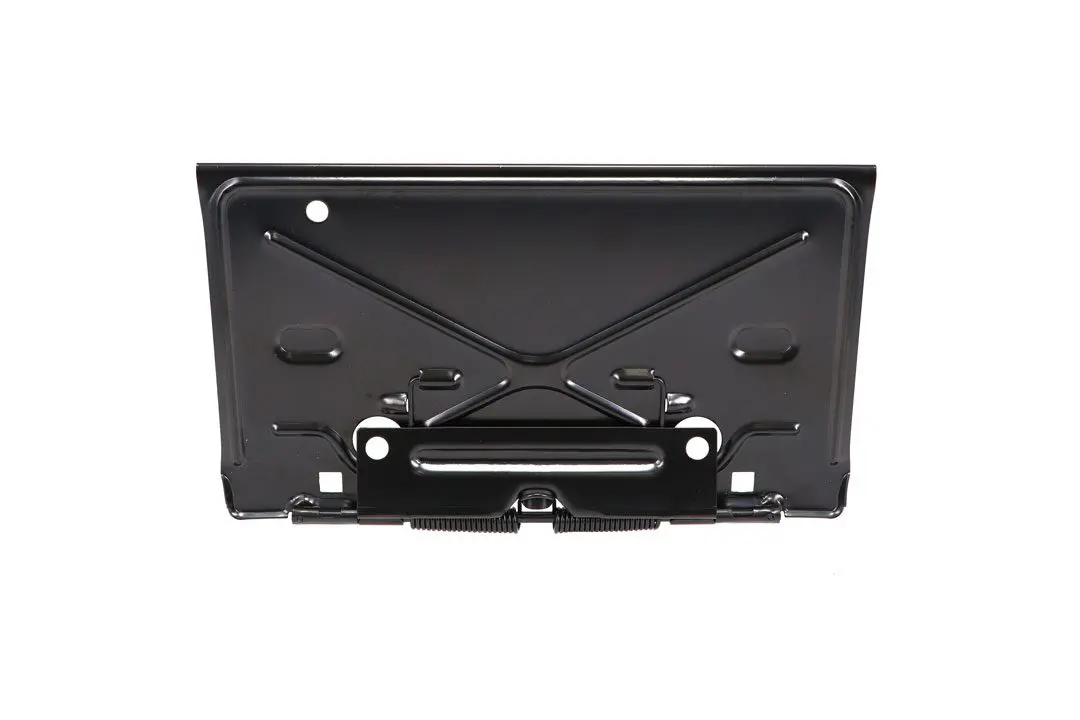 1968-1972 Chevrolet|Pontiac Camaro|Chevelle|Malibu|Nova|Chevy II|Ventura|Bel Air|Biscayne|Impala Rear License Plate Bracket w/Hinge-CHQW-309