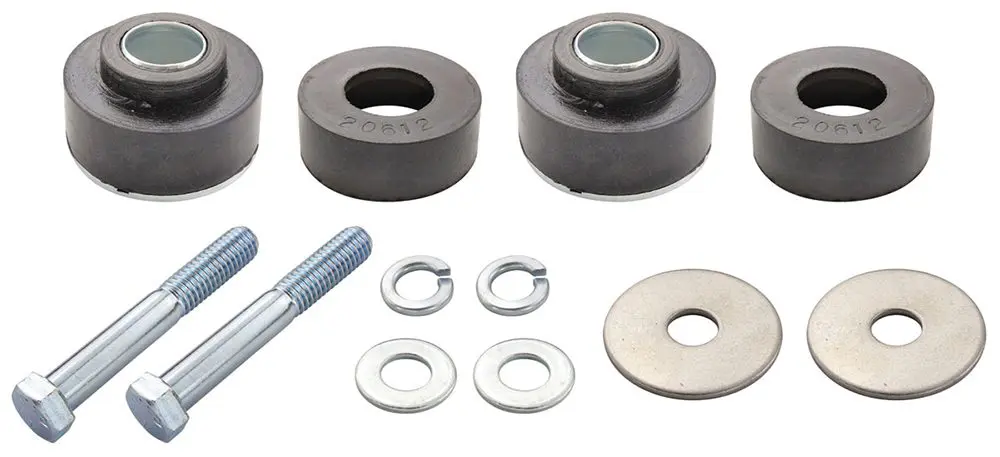 1968-1972 Chevrolet|Pontiac Chevelle|Malibu|El Camino|Monte Carlo|GTO|LeMans|Tempest|Grand Prix Body Bushing Supplement Kit w/Hardware