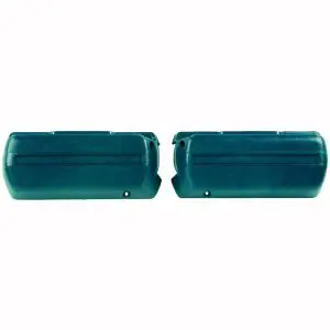 1968-1972 Chevrolet| Pontiac Camaro| Chevelle| El Camino| Firebird| GTO| Nova Armrest Base Med Blue Pair