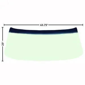 1968-1972 Chevrolet| Pontiac Chevelle| El Camino| GTO| Monte Carlo Windshield Green Tint Shade