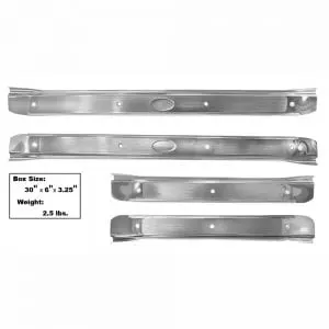 1968-1972 Chevy Chevelle Scuff Plate Stainless Set