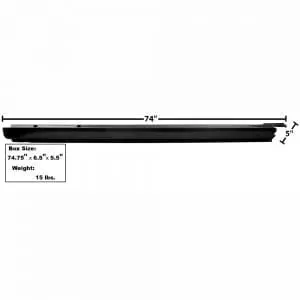 1968-1972 Chevy El Camino Rocker Panel Passenger Side (RH)