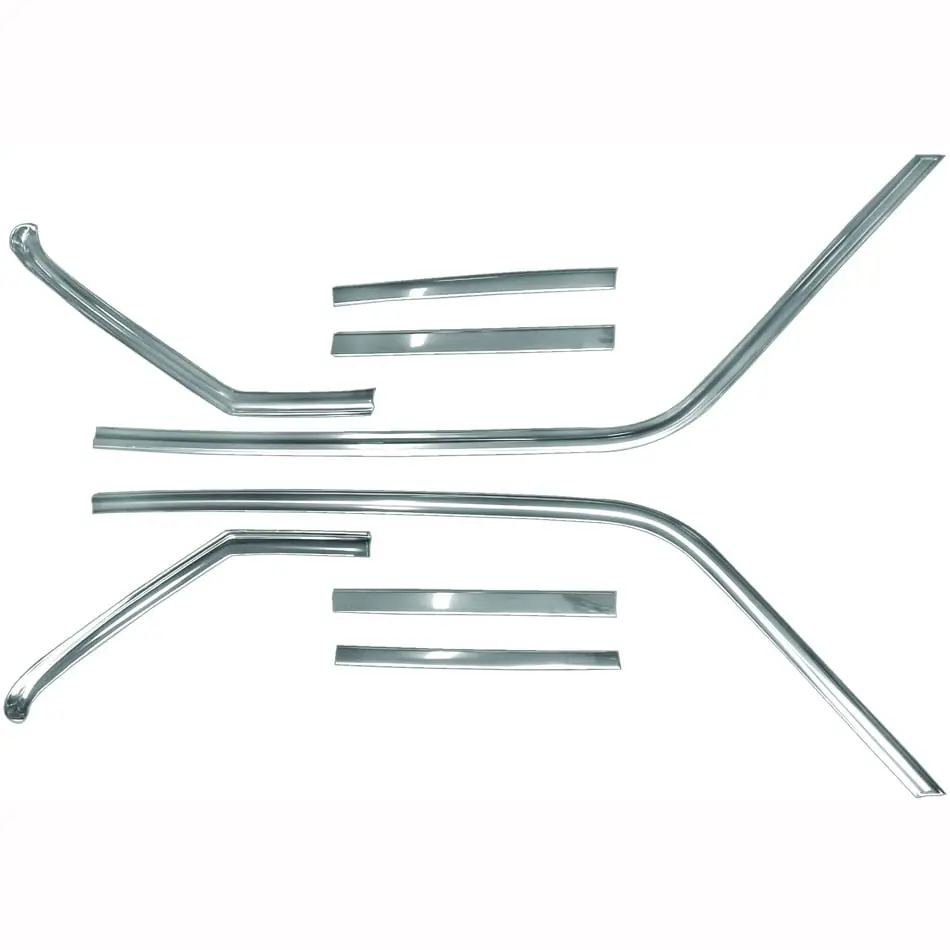 1968-1972 Chevy Nova Door Frame Molding Set 8Pcs