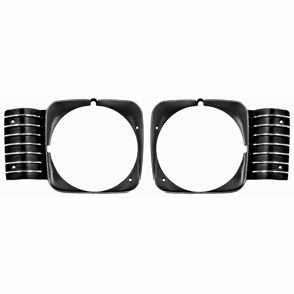 1968-1972 Chevy Nova Head Lamp Bezel Only Pair