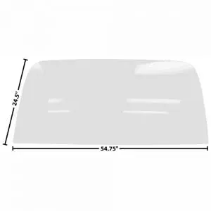 1968-1972 Chevy Nova Rear Window Glass Clear