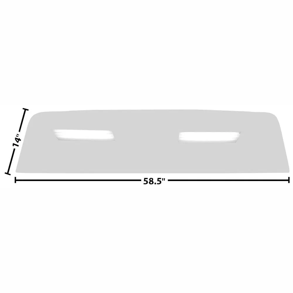 1968-1972 Chevy Pickup Truck Rear Window Large Clear