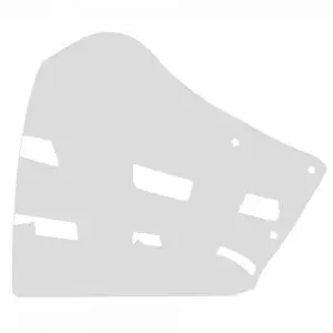 1968-1972 Pontiac GTO Quarter Glass Driver Side (LH) Hardtop Clear