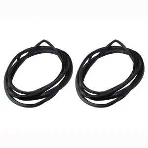 1968-1973 Nissan 510 Door Weatherstrip Seal 2 PC Kit - Driver and Passenger-DWP471068