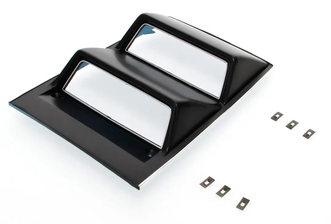 1968-1974 Chevrolet|Pontiac Nova|Chevy II|GTO|Ventura Console Gauge Bezel w/Chrome Trim-CHQW-026