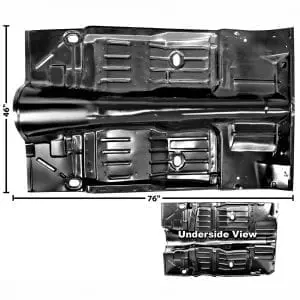1968-1974 Chevy Nova Floor Pan Full