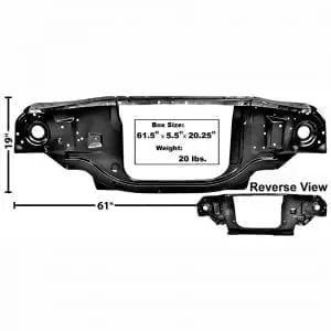 1968-1974 Chevy Nova Radiator Support 6 Cyl