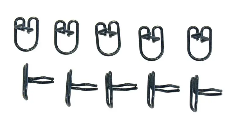 1968-1974 Plymouth|Dodge Dart|Demon|Charger|Coronet|Super Bee|Barracuda|Duster|Scamp|Valiant|Belvedere|GTX|Road Runner|Satellite|Superbird Under Hood Seal Clip Kit