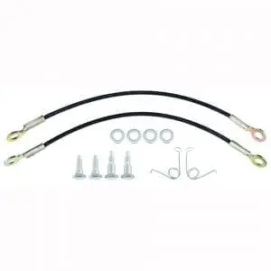 1968-1977 Chevy El Camino Tailgate Cable Assembly Pair