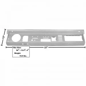 1968-1977 Ford Bronco Dash Panel Assembly
