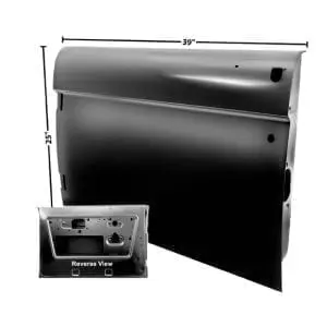 1968-1977 Ford Bronco Door Shell Driver Side-3719